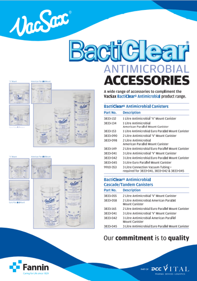 bacticlear accessories