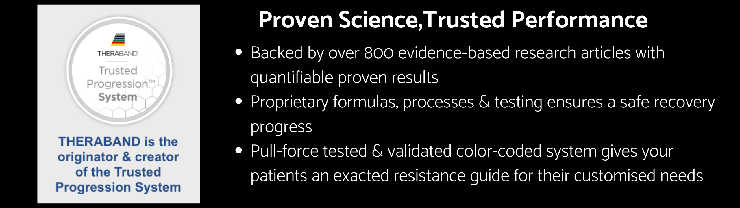 Proven Science,Trusted Performance